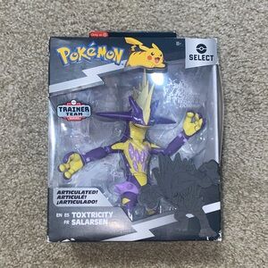 Pokemon Toxtricity Figure - Vibrant Purple and Yellow